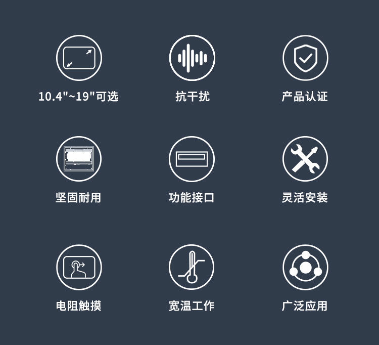 工業電阻顯示器信息